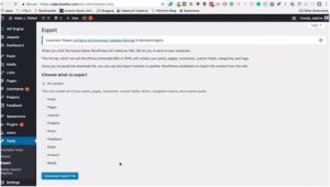 How to Fully Export a WordPress Site