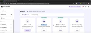 How to Take a Backup of WordPress Site Without a Plugin