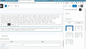 Paste the content into the new page’s editor.