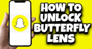 How to Unlock the Butterflies Lens on Snapchat