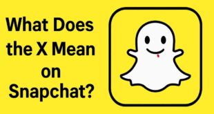 What Does the X Mean on Snapchat